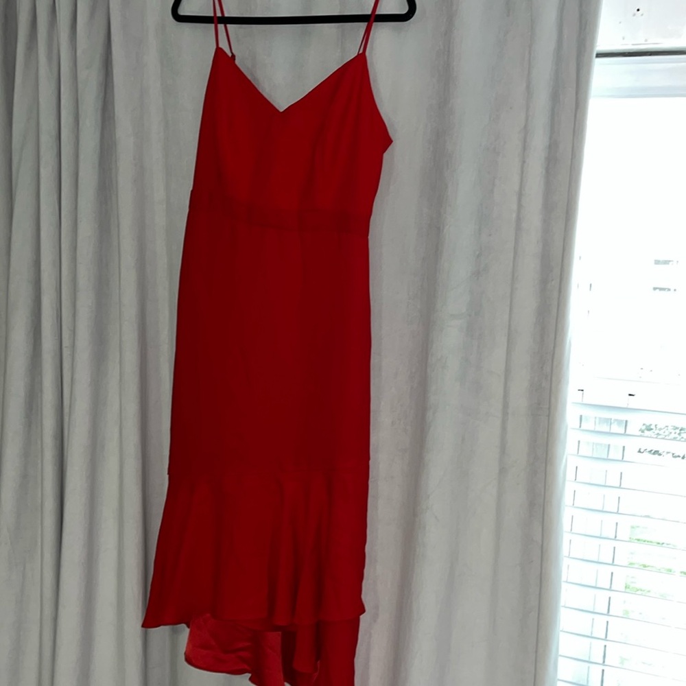 Banana republic  dress size  6 ruffle flare.